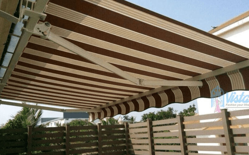 Folding Awning Shed